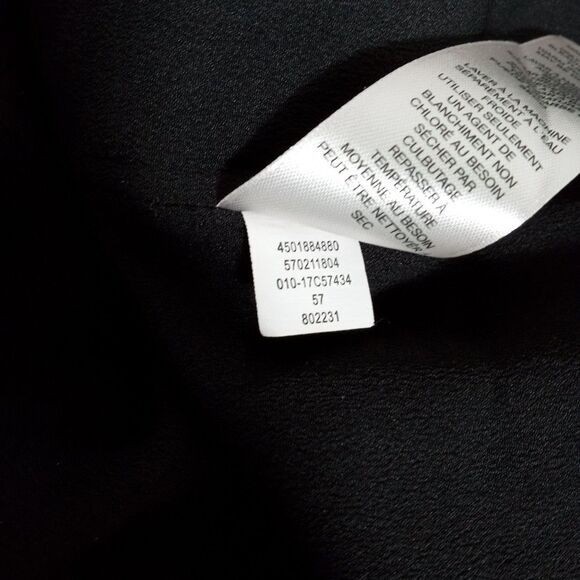 CHICOS 2 Kimono Sleeve Patchwork Zip Front Blouse Sz  L Geometric Floral Boho - Picture 10 of 12